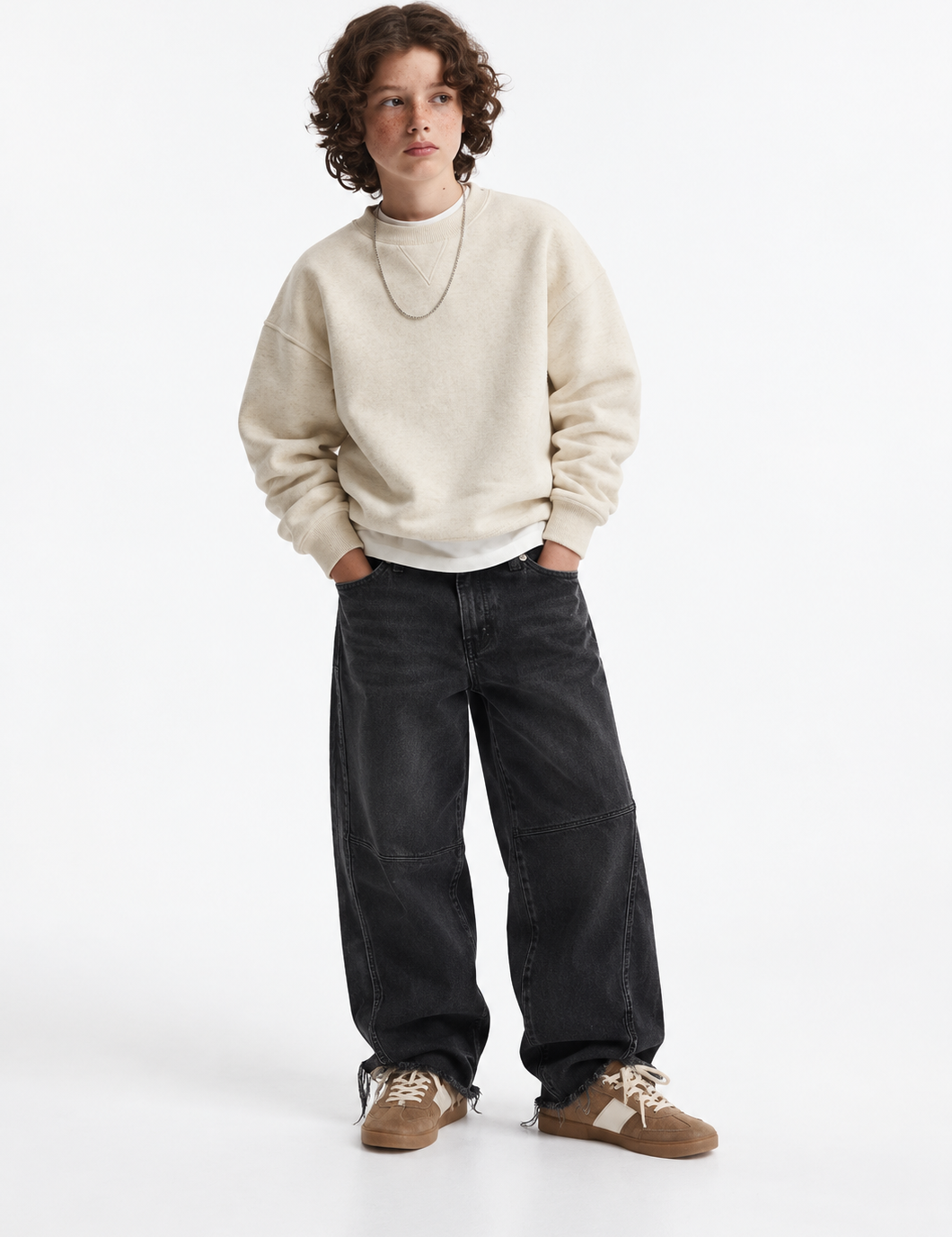 BLACK RAW Oversize jeans