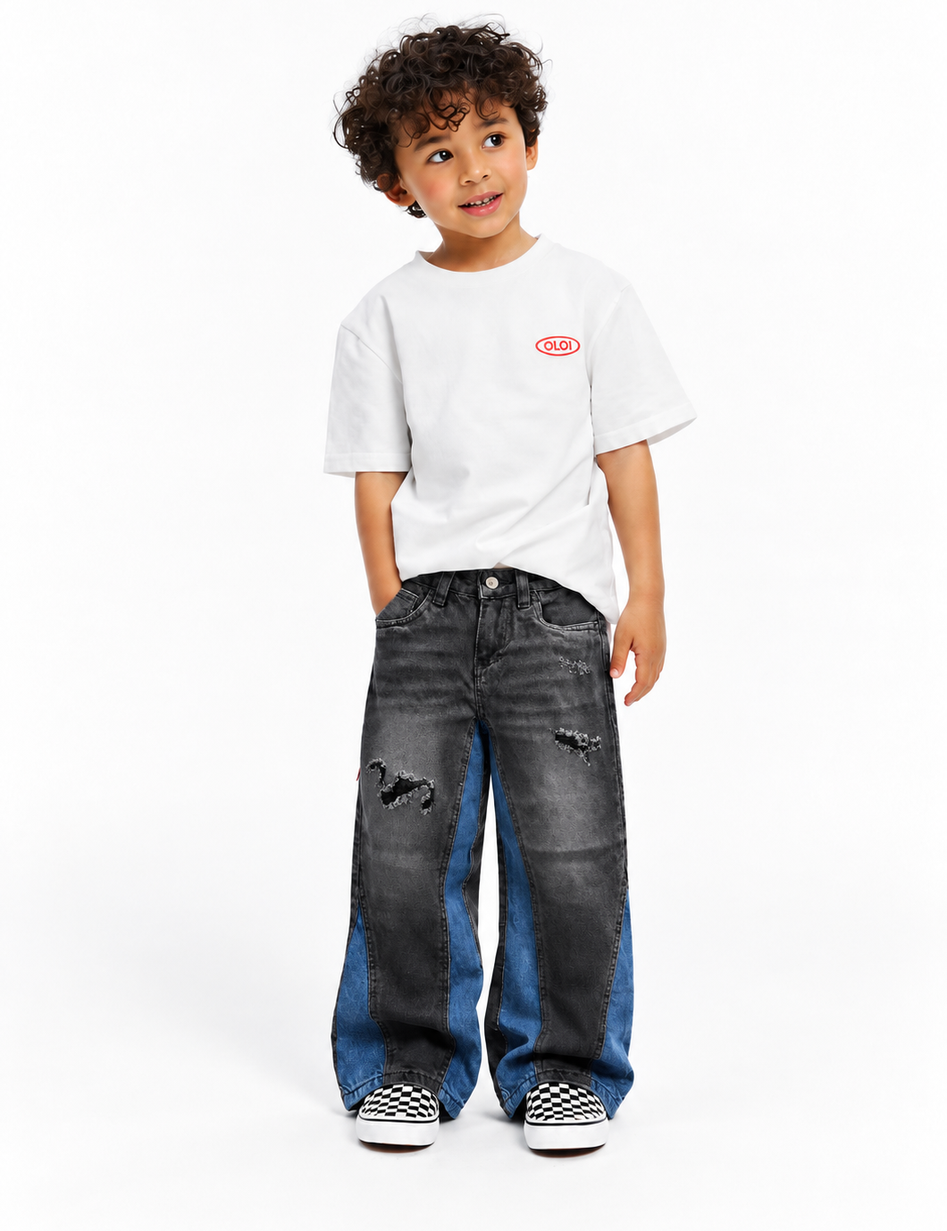 BLACK FUSION Oversize jeans