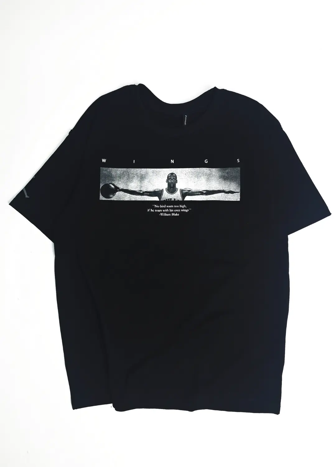 CAMISETA NEGRA OVERSIZE JORDAN - Imagen 6