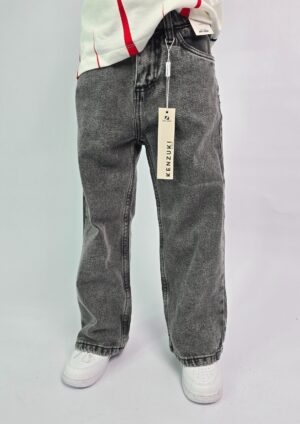 JEAN OVERSIZE KIDS BASE GRIS