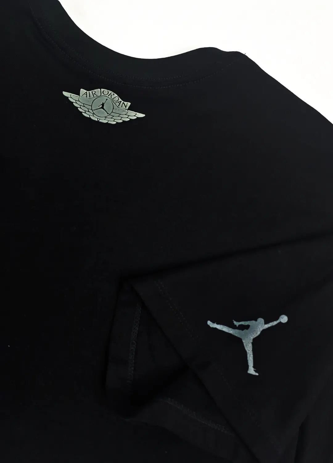 CAMISETA NEGRA OVERSIZE JORDAN - Imagen 3