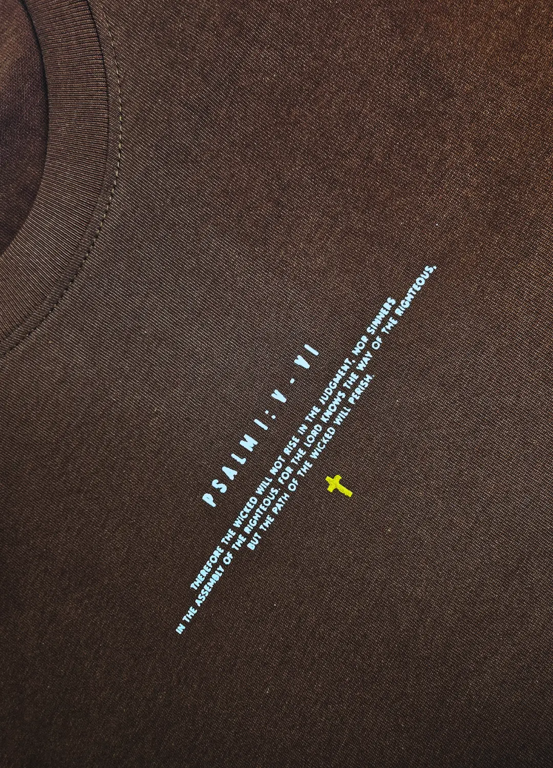 CAMISETA CAFÉ OVERSIZE SHALOM - Imagen 5