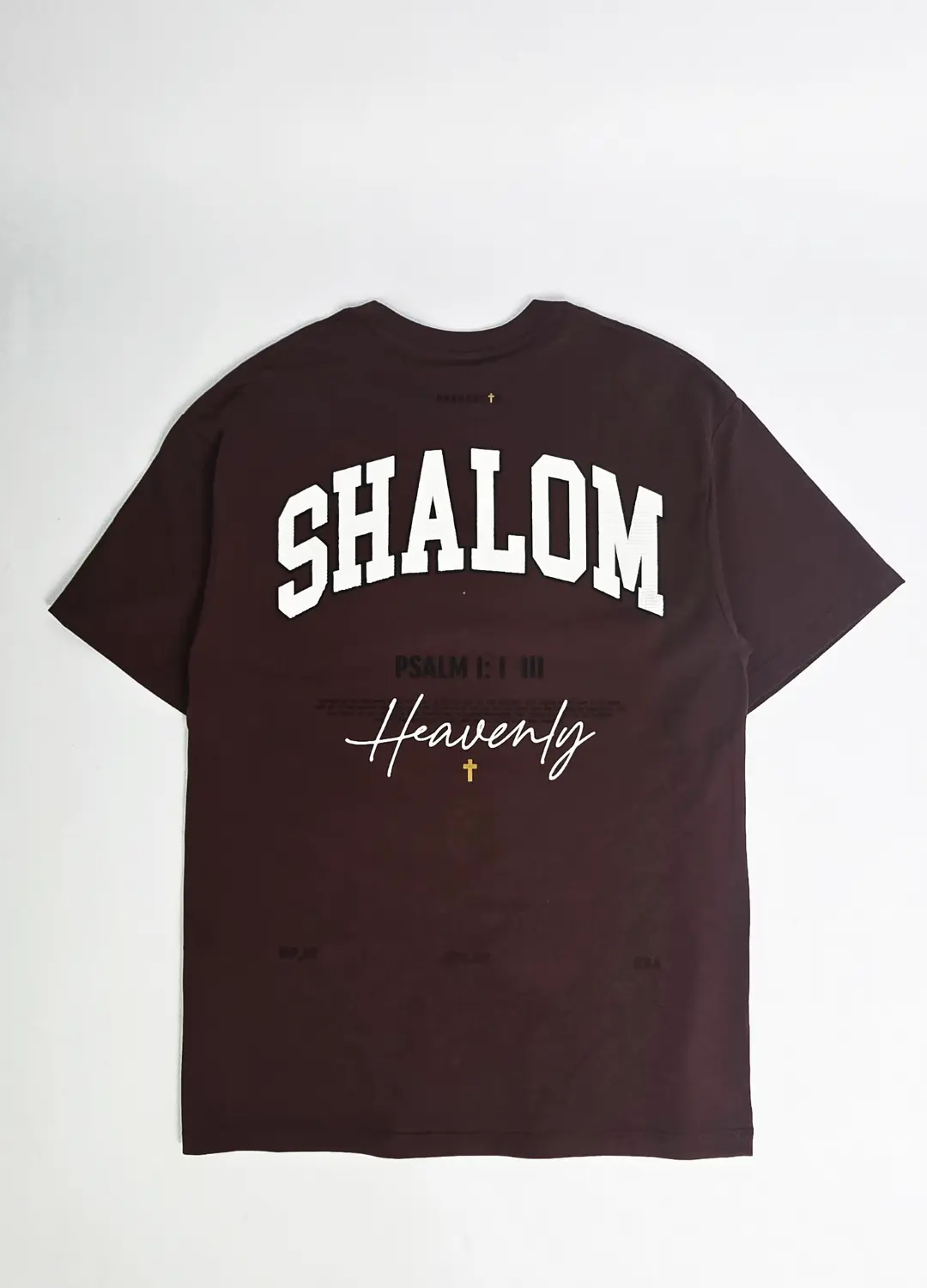 CAMISETA CAFÉ OVERSIZE SHALOM - Imagen 4