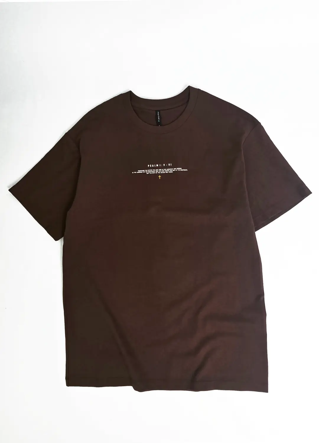 CAMISETA CAFÉ OVERSIZE SHALOM - Imagen 3