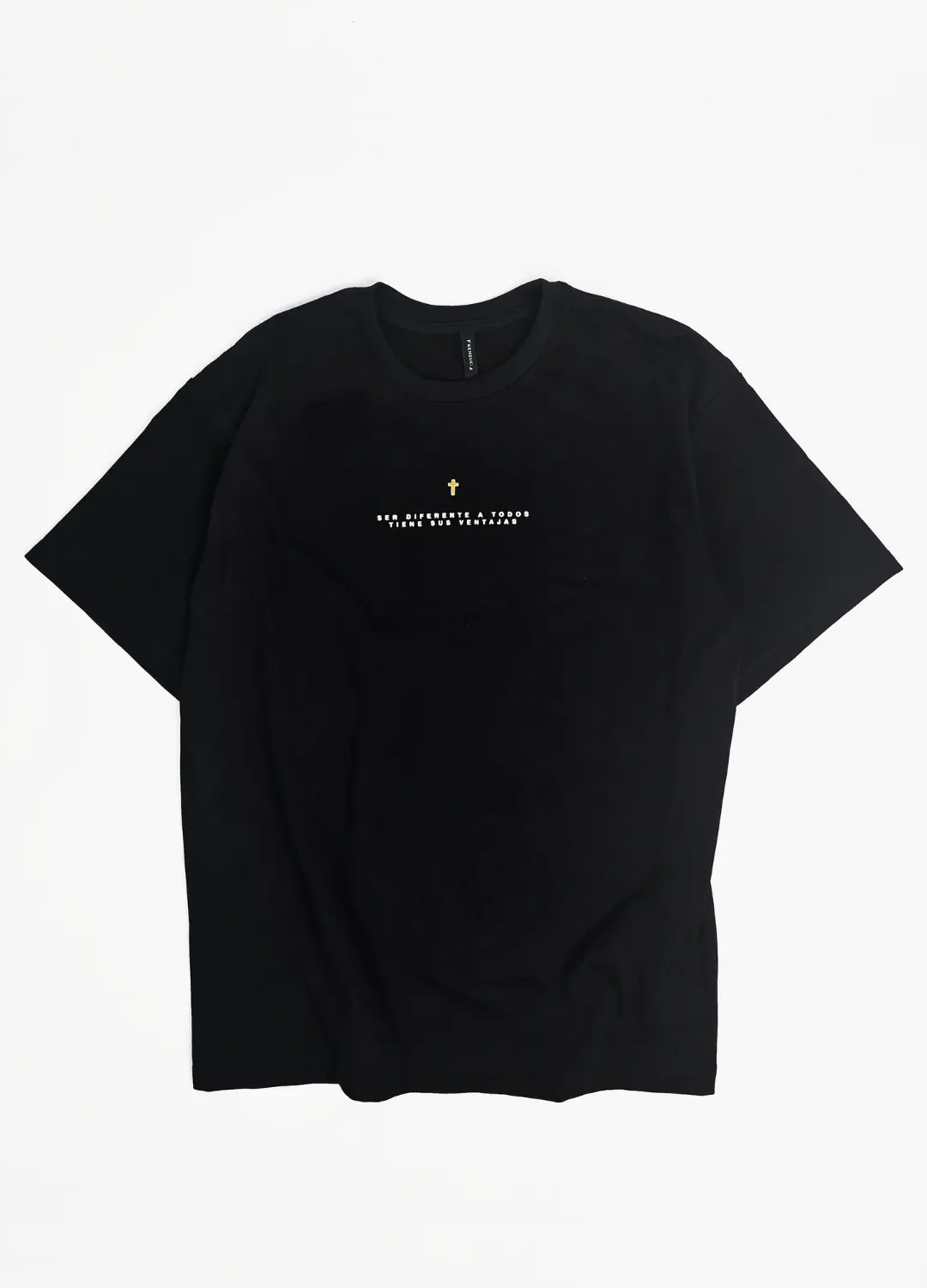 CAMISETA NEGRA OVERSIZE OVEJA NEGRA - Imagen 4